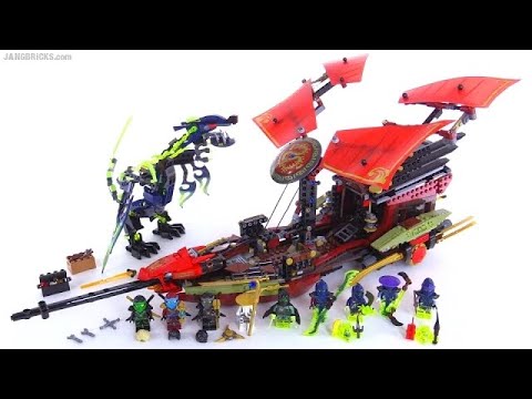 🔄 LEGO Ninjago 2015 Final Flight of Destiny's Bounty review! 70738 re upload