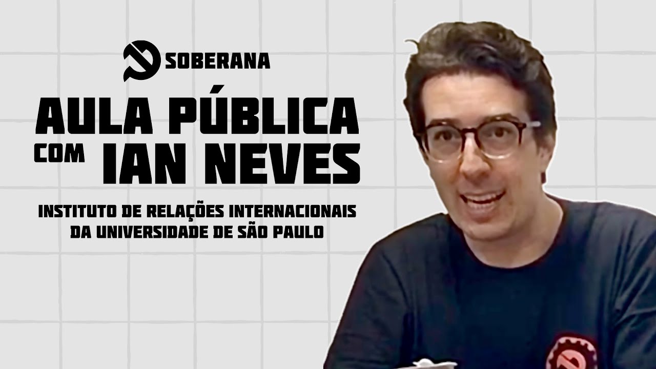 Aula pública com Ian Neves na USP