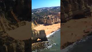 Never go HD. ALWAYS 4K or more. This is 1080 HD, no colour grading.. raw.#portugal #algarve #drone