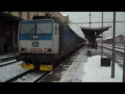 Odjezd vlaku Os 6813 (ČD 163.249) - Teplice v Čechách, 28. 3. 2013