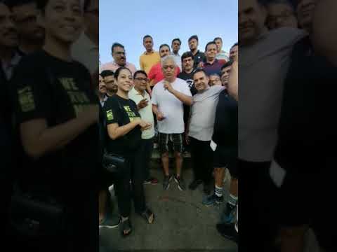 Rajdeep Sardesai Wishes Jito Ladies wing for Ahimsa Run 2023