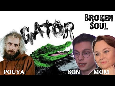 Mother AND son!! React to Pouya - broken Soul *first time son is on my channel*