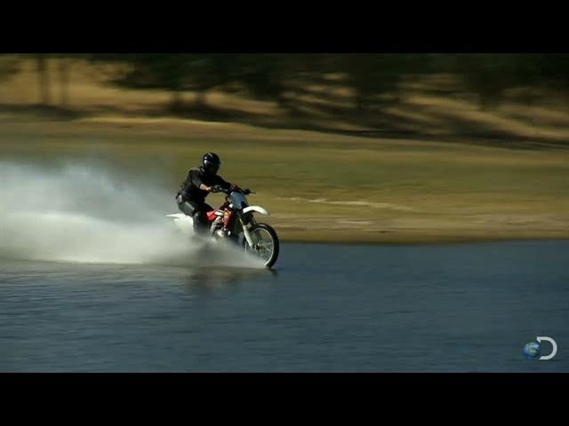 Bike riding in deals water