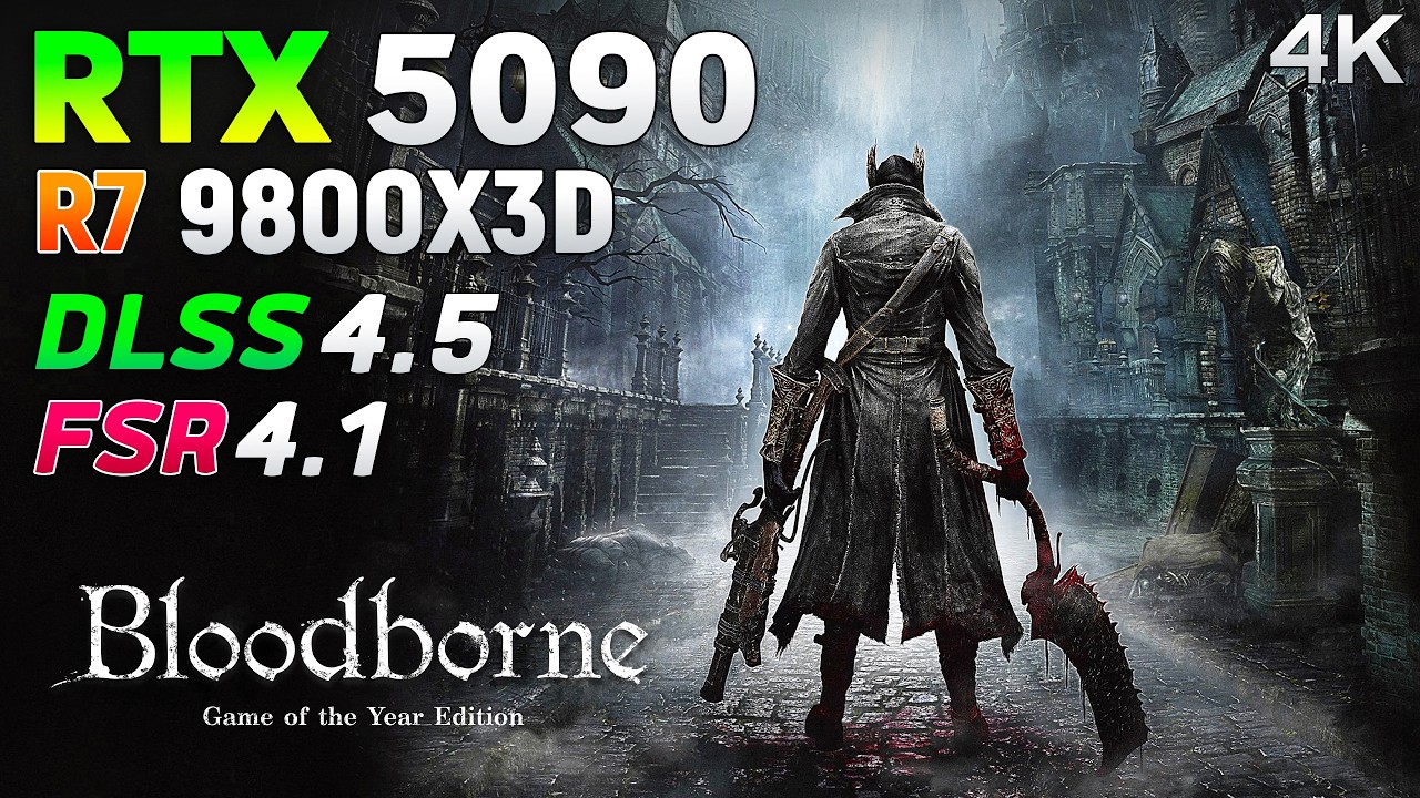 Bloodborne PC Port on RTX 5090 | 4K