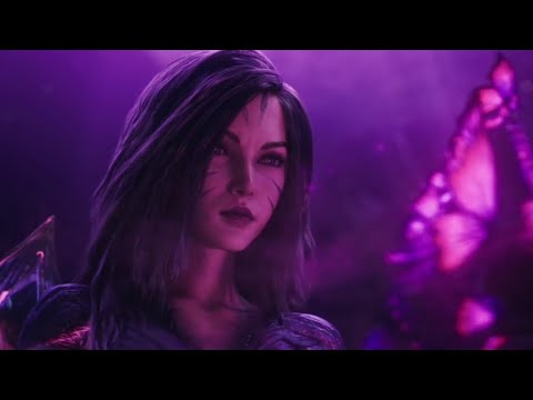 Kaisa 2D to 3D animation league of legends