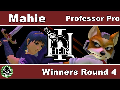 Heir 3 - Mahie (Marth) Vs. VwS | Professor Pro (Fox) - Winners Round 4 - Melee Singles