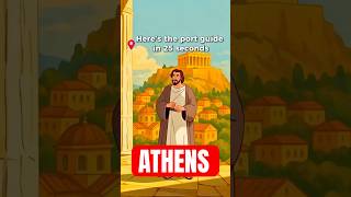 🇬🇷 Athens Cruise Port Guide in 25 seconds!