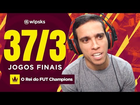 37 VITÓRIAS NA WL!!!! - O REI DO FUT CHAMPIONS | Wendell Lira