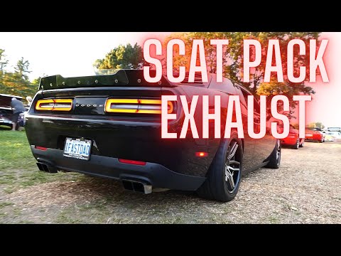 Dodge Challenger Scat Pack 392 6.4L Hemi Exhaust sound – Corsa xtreme ...