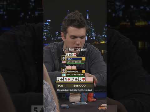 The biggest pot I've played vs Patrik Antonius #poker #shorts