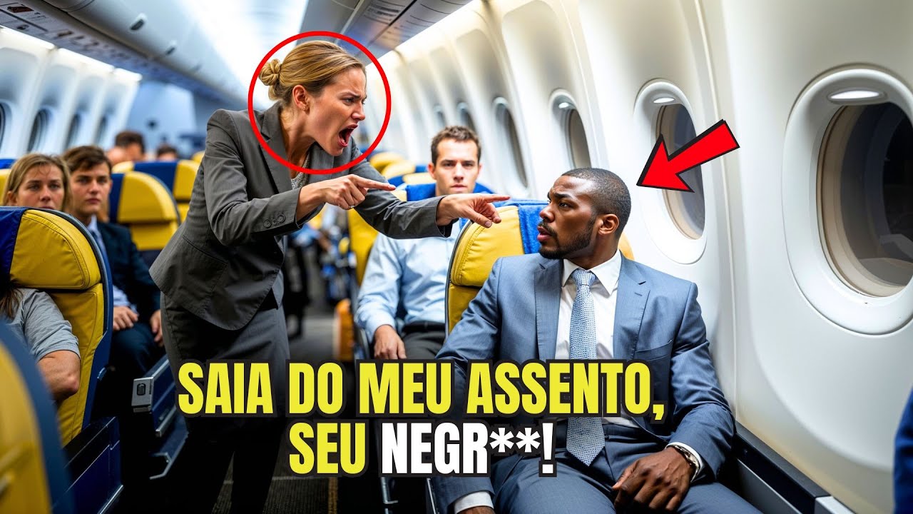 Racist woman tries to expel black man, and is shocked when she sees his federal police badge