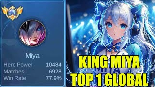 Download lagu Pelajaran buat user miya darksystem tiru nih cara maen RAJA MIYA top 1 global miya mobile legends mp3