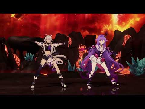 【Honkai Impact 3rd X VRChat MMD／FULLHD 】#kiana Kaslana Alt_HoFi #sirin Kaslana MMG【Timber】