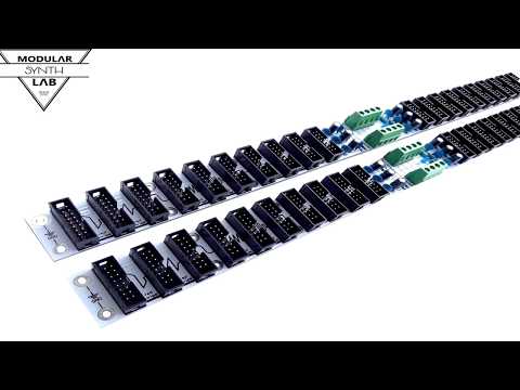 DIY Eurorack Case, Diy Modular Synth, Busboard, Power board, ModularSynthLab