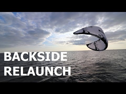 BACKSIDE RELAUNCH - KITESURFEN LERNEN ALS ANFÄNGER