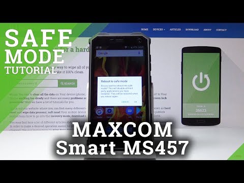 How to Activate Safe Mode in MAXCOM Smart MS457 Strong - Enable Safe Mode