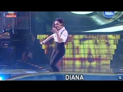 Idolos 2010 - Gala 10 - Diana - Hit the Road Jack