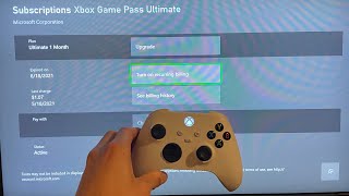 Xbox Series X/S: How to Turn On/Off Recurring Billing Tutorial! (For B