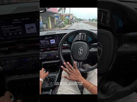 Verna Turbo MT - U Turn Raw footage #revlimits #povtestdrive #verna #hyundaiverna