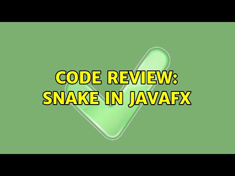 Code Review: Snake in JavaFX (2 Solutions!!)