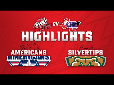 Tri-City Americans at Everett Silvertips 01/12 | WHL Highlights 2024-25
