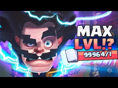 STREGONE ELETTRICO Massimo LVL! Leaks TUTTI I LIVELLI della NUOVA LEGGENDARIA! Clash Royale