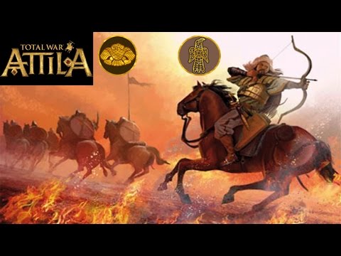 Attila Total War: Online Battle Huns vs Visigoths #3 (Subscriber Request)