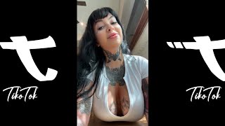 tiktok no bra challenge compilation part 9