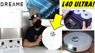 DREAME L40 ULTRA recensione aspirapolvere robot lavapavimenti ultra potente con stazione automatica