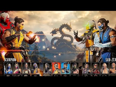 Johnny Cage vs GoroIMortal Kombat