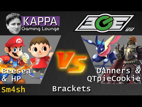 Kappa Sm4sh Monthly #2 - BeeSea + HP vs QTpieCookie + Danners