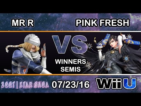 2GGT: KTAR Saga - Mr. R (Sheik) Vs. VGBC | Pink Fresh (Bayonetta) Winners Semis - Smash Wii U