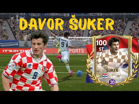 Review Davor Šuker UEFA EURO 2024 Icons Player Fc Mobile