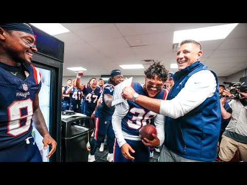 Inside the Patriots Locker Room After Sunday Night's Win vs. Buffalo Bills | New England Patriots