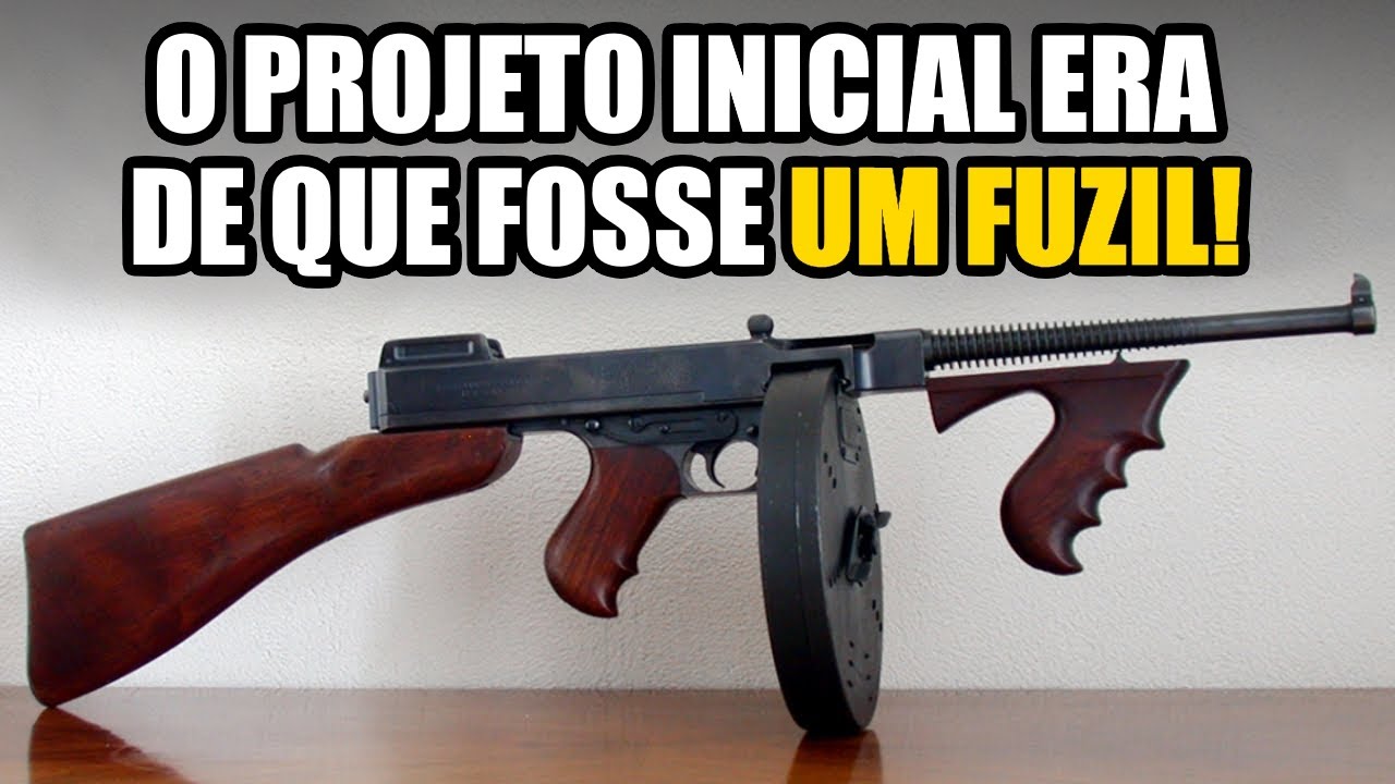 História da Thompson e suas variantes (M1928 , M1A1 , etc)