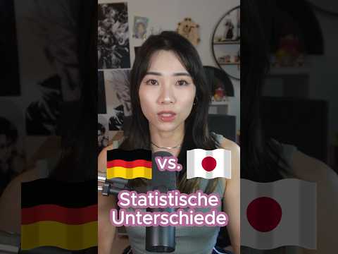Germany 🇩🇪 vs. Japan 🇯🇵 Statistical differences #shorts