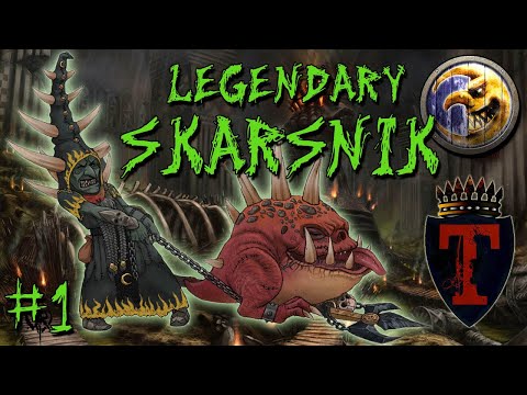 SKARSNIK & GOBBLA | DA GOBLIN COMEBACK  - Legendary Crooked Moon Campaign #1 Total War: Warhammer 2