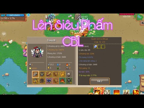 Hiệp Sĩ Online - Lên siêu phấm CBL sever Kl nào ae