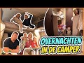 EERSTE KEER OVERNACHTEN iN ONZE NiEUWE CAMPER | Bellinga Vlog #2659