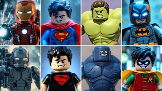LEGO Marvel & DC Superheroes with Their Sidekicks
