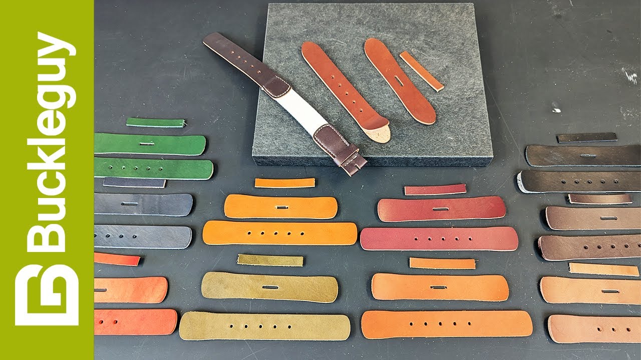How to use leather belt tabs for making tab belts
