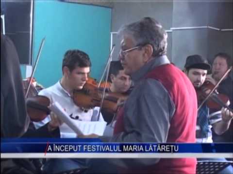 REFACUTA A INCEPUT FESTIVALUL MARIA LATARETU