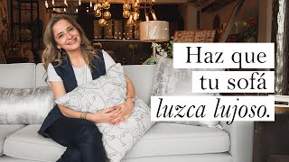 ✅ Make your sofa look luxurious. Use these tips and learn how to use your cushions.