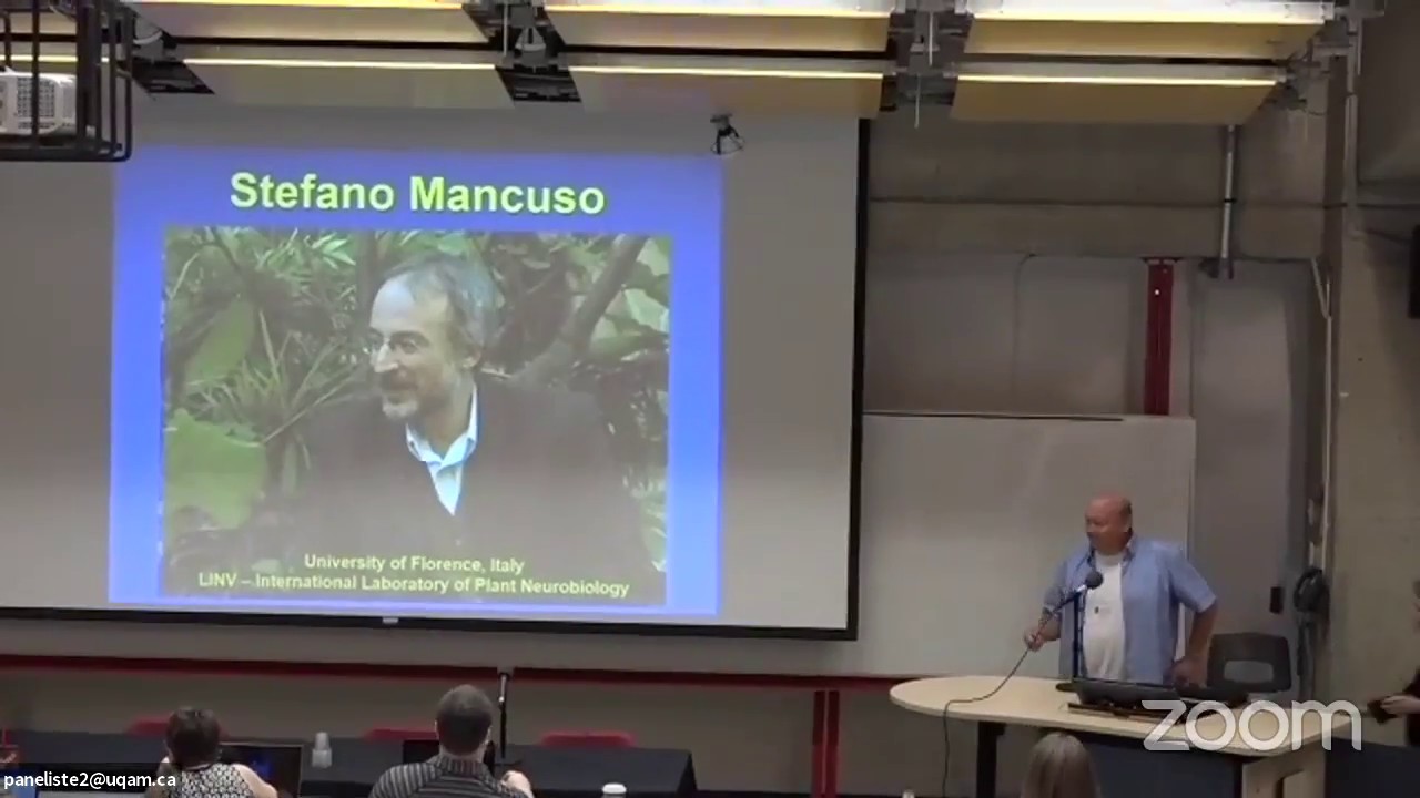 July 3 - 9:00 AM - Frantisek Baluska: What a Plant Knows and Perceives - YouTube