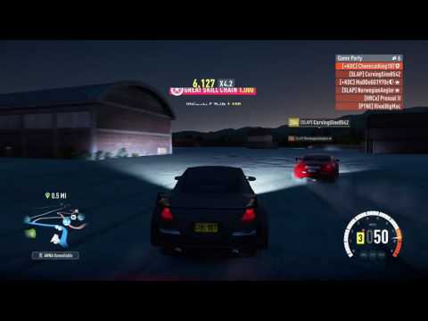 Forza Horizon 2 Drift Limbo in a Nissan 350z