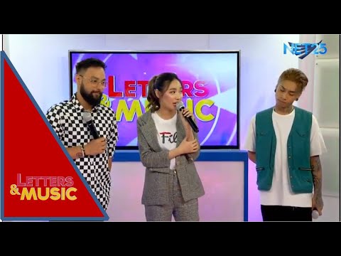 Dino Imperial, Sachzna & KntMnl promotes the film "Love Life" (NET25 LETTERS AND MUSIC)