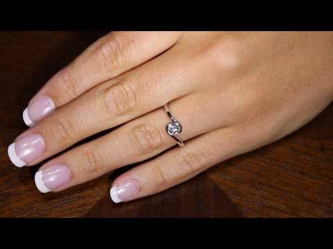 Tension Set Diamond Ring – ‘Sofia’