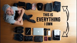 Minimalist Packing for 5 YEARS OF TRAVELING | Golden Packing Rule