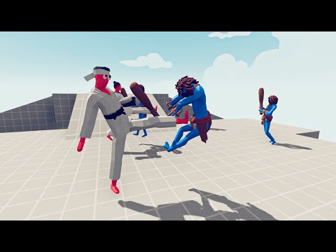 KICKBOXER CHAMPION TAEKWONDO AND PANDA - TABS Totally Accurate Battle Simulator