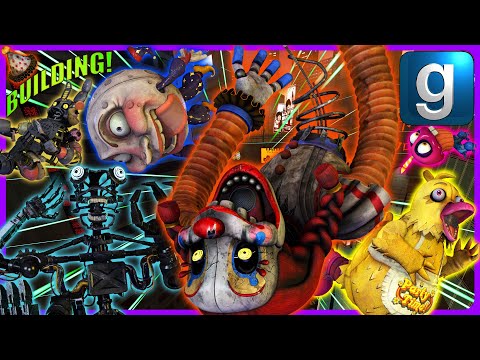 Gmod FNAF | Throwing FNAF Off A Building! [Part 12]